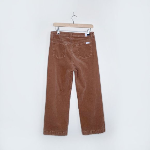 ⚡️SOLD⚡️ 7 for all mankind alexa cropped straight leg corduroy pants - size 29 - Picture 6 of 10